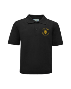 Staff Black Polo Shirt