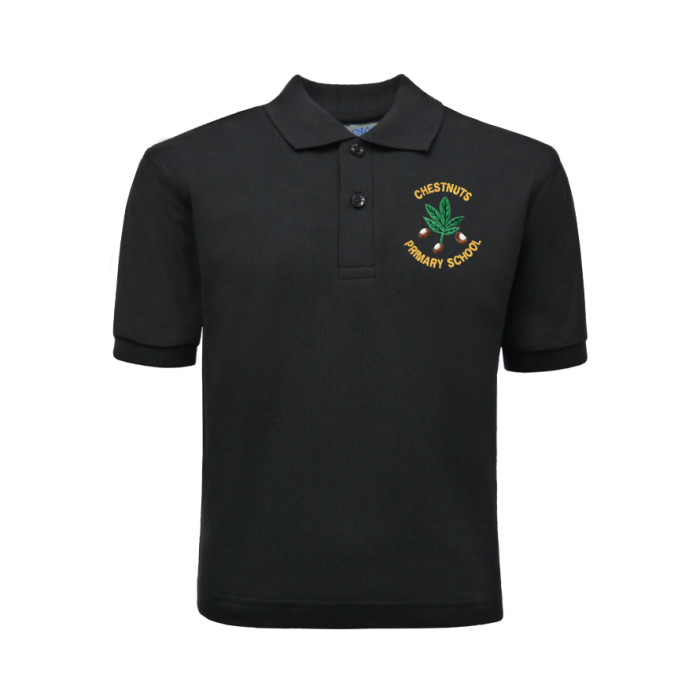 Staff Black Polo Shirt